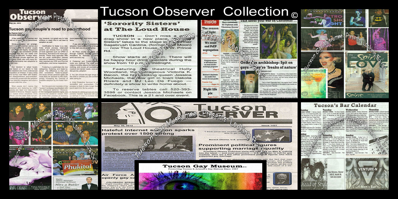 Observer Gay News Publication Archives Exhibit Color